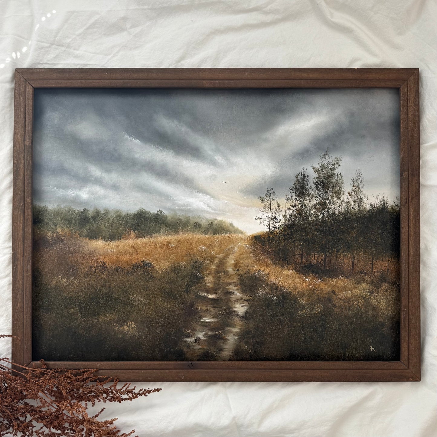 Au bout de l’orage (20.25 x 26.25 po)