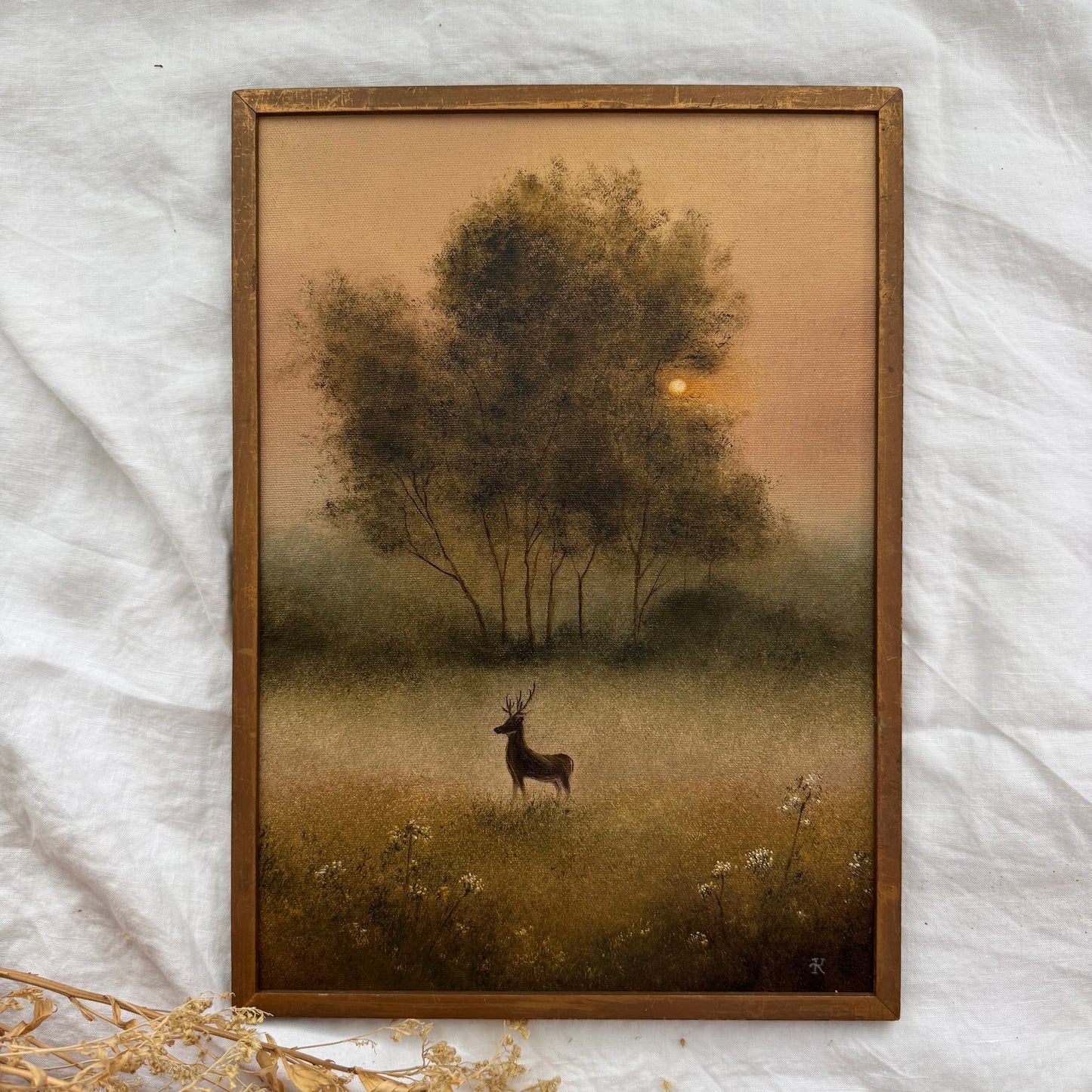 The Quiet Watcher (14.75 x 10.5 po)