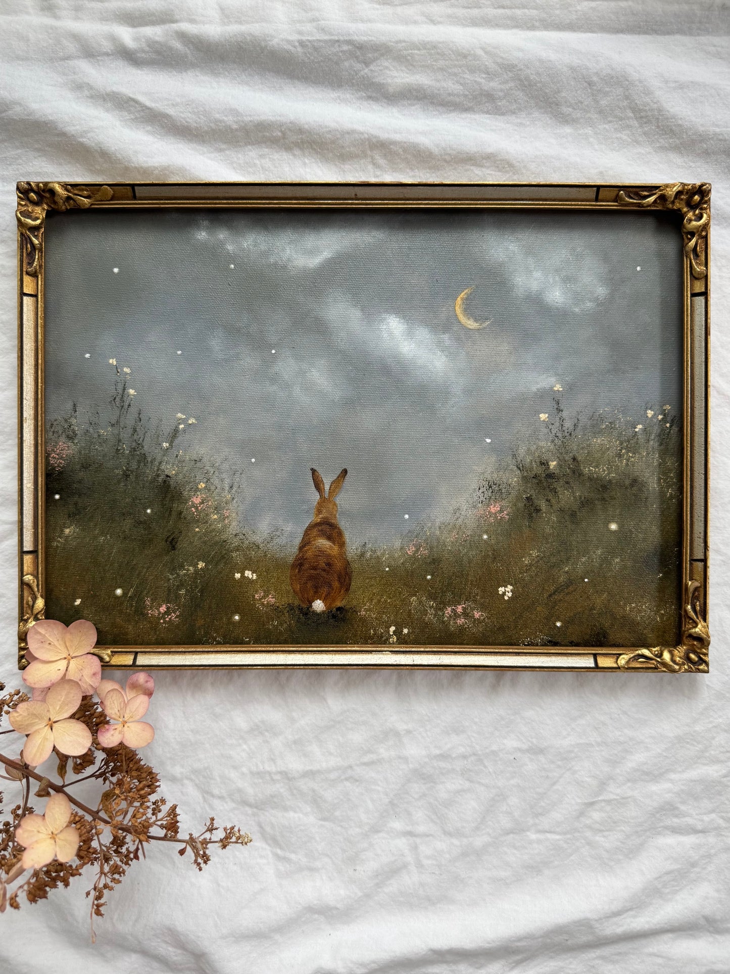 Étoiles et lucioles (13 x 9.75 po)