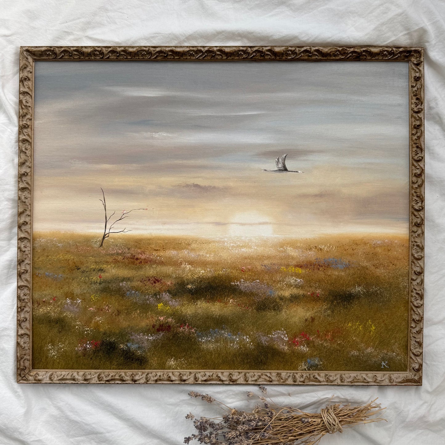 The Last Magnolia (24.5 x 20.5)