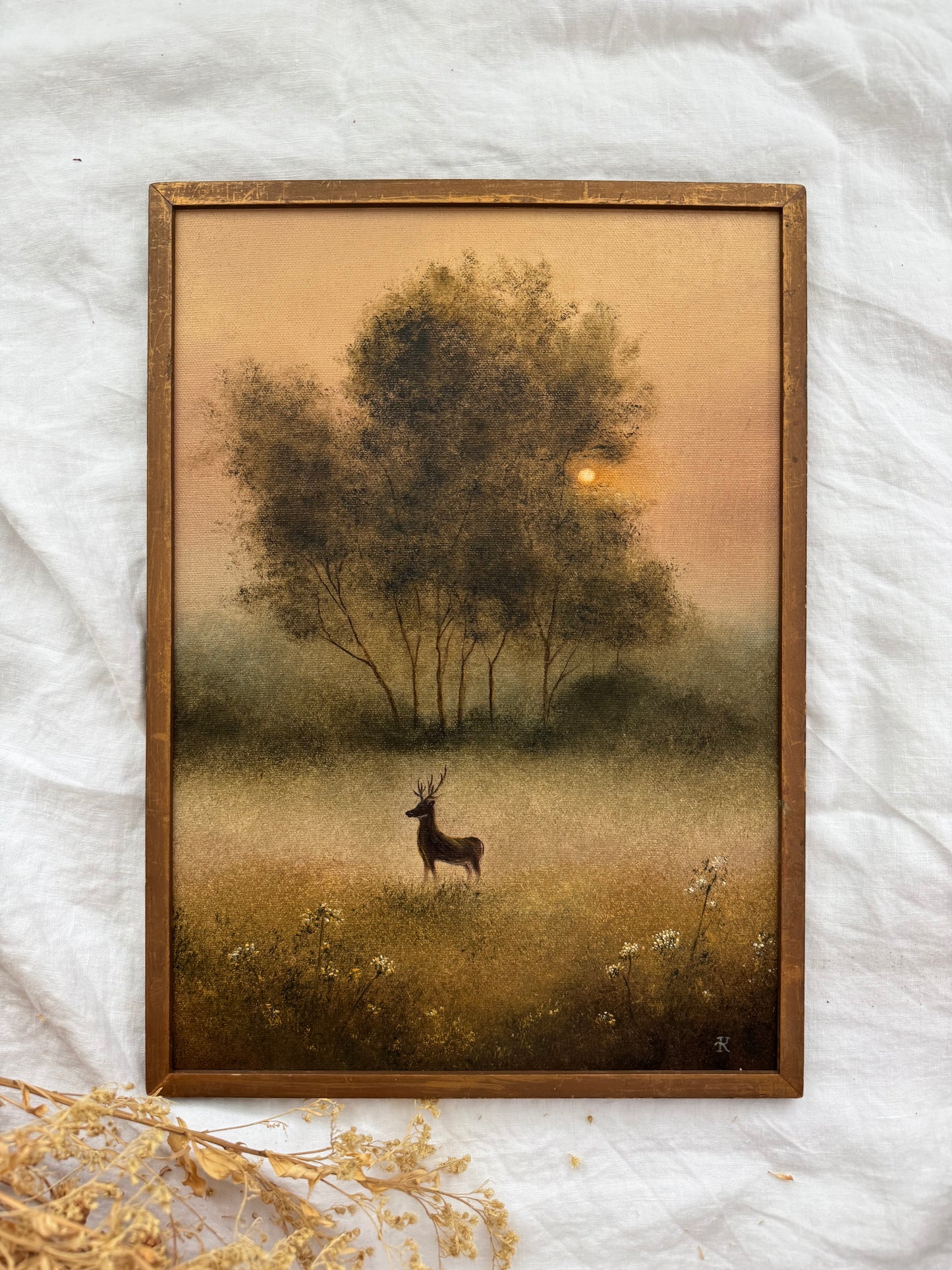 The Quiet Watcher (14.75 x 10.5 po)