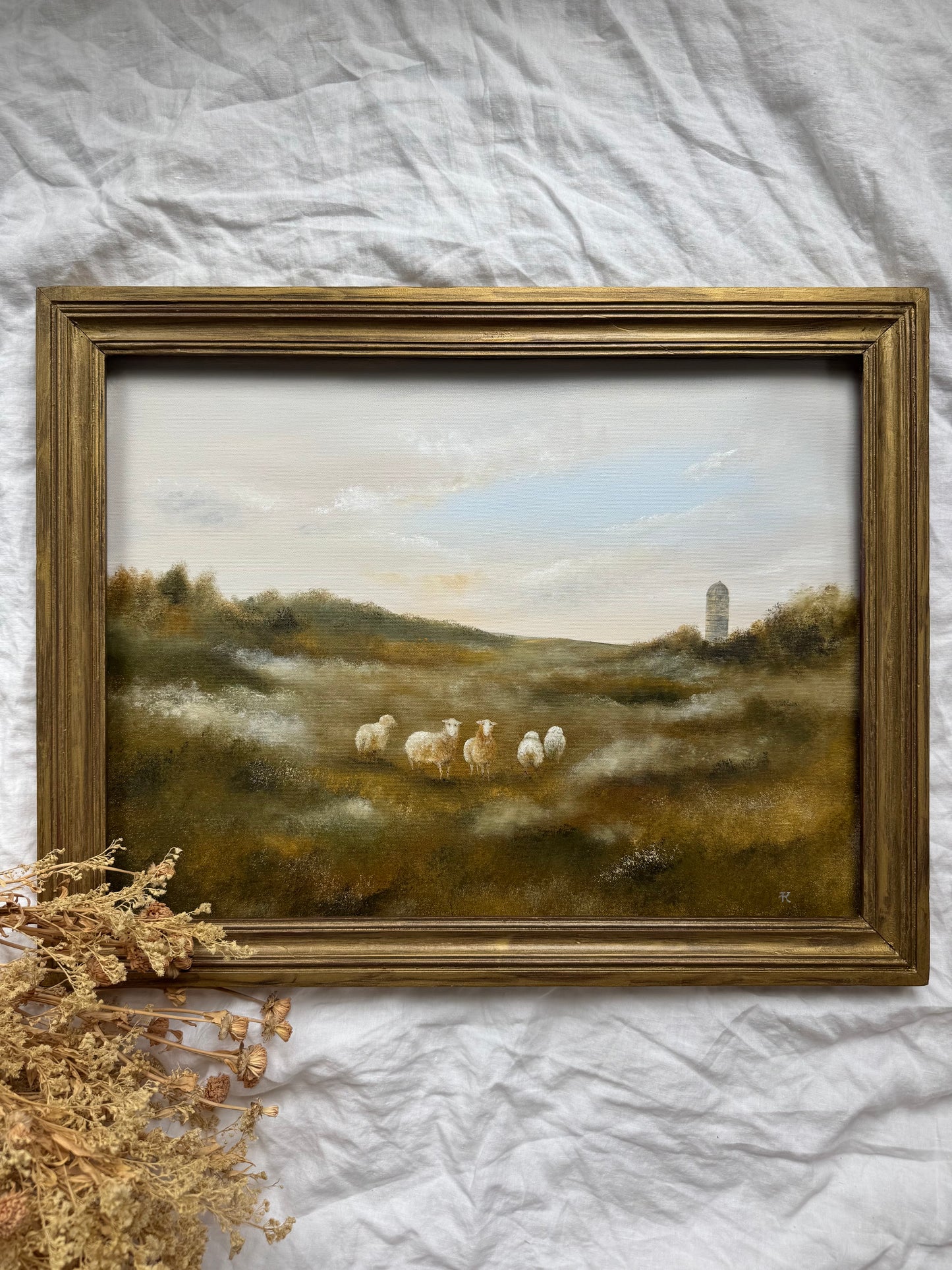 Le troupeau égaré (24 x 18.75)