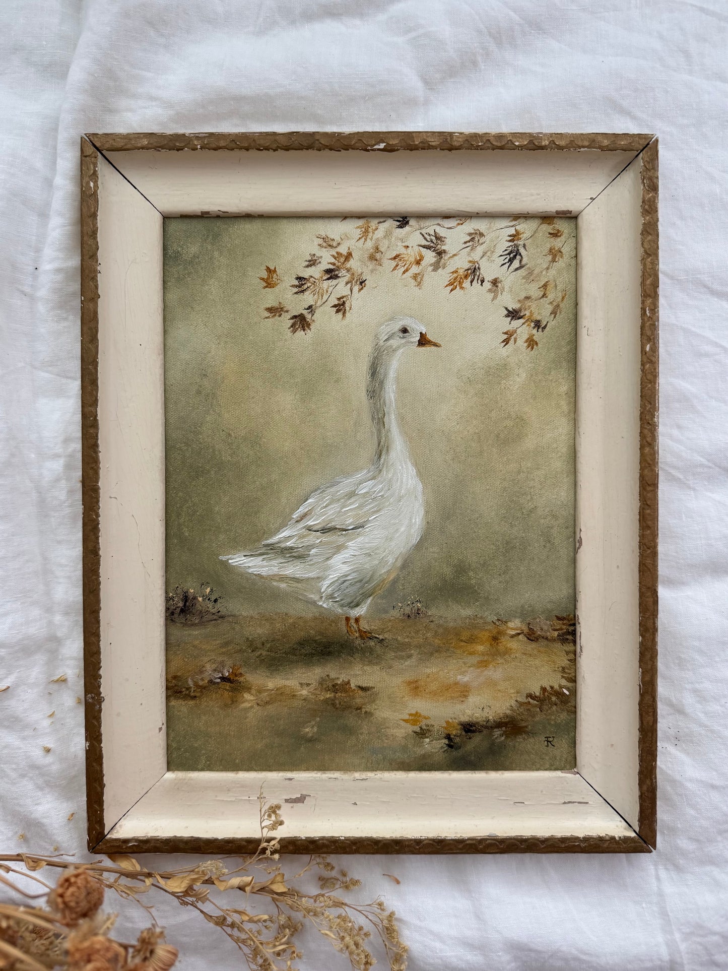 The Autumn Goose (11.75 x 14.75 po)