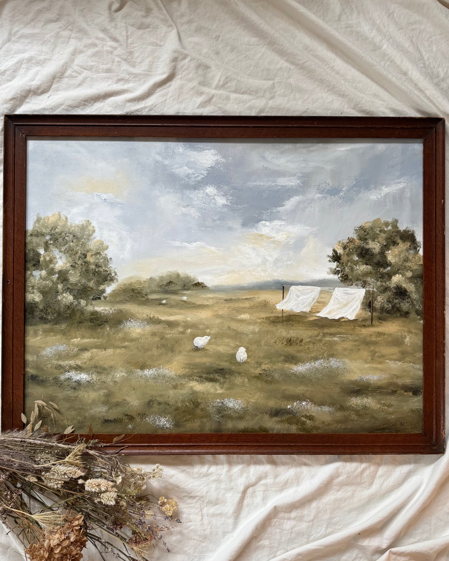 Il était une fois la prairie (31.25 x 24 po)