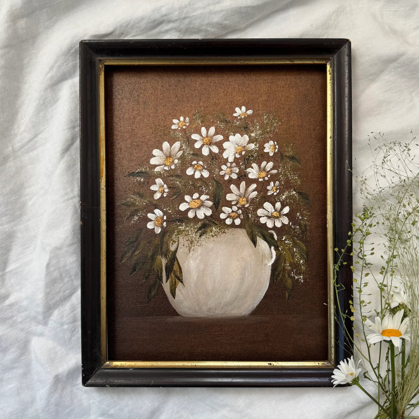 Porcelaine et marguerite